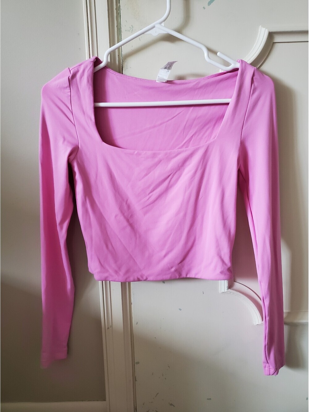 Pink Long Sleeve 90 Degree Top